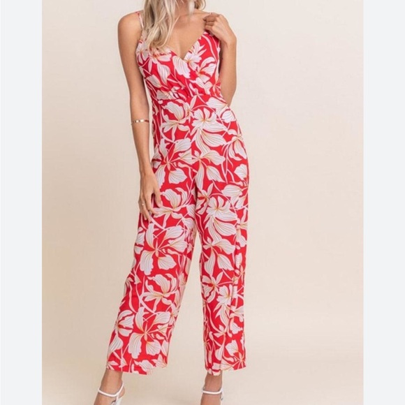 Lush Pants - Lush Tropical Pantsuit